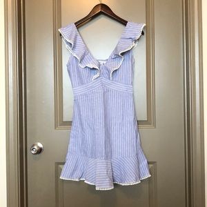 NWOT Lucy Paris Cotton Pinstripe Dress, Small